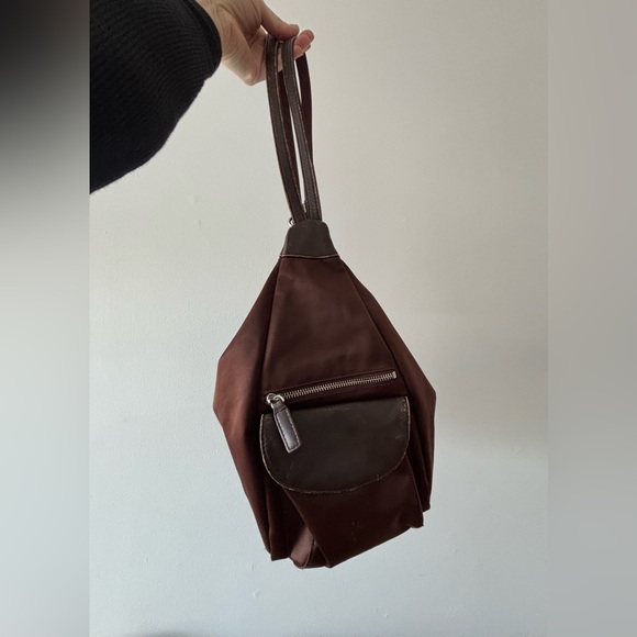 Holt Renfrew Handbags - Vintage Holt Renfrew Leather and Satin  Bag